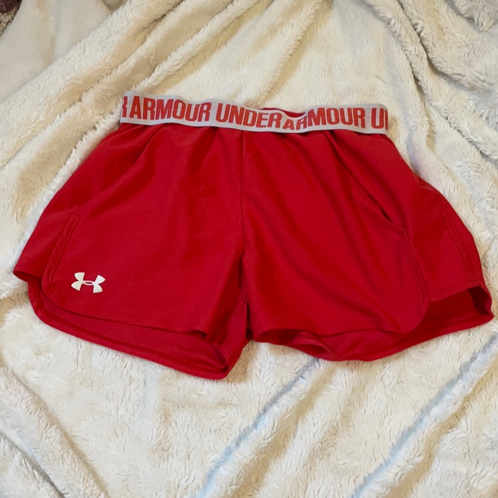 Girls under armour shorts